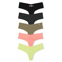 CALZON TIPO TANGA VICTORIA SECRET ALGODON, PACKX 5 TALLA XL