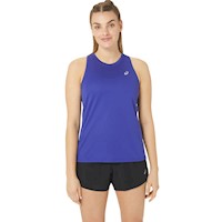 Top ASICS Silver Tank Eggplant Mujer