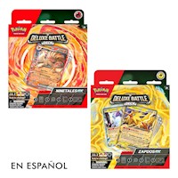 CARTAS DE POKEMON TCG NINET EX/ZAPD EX DLX BAT SPA