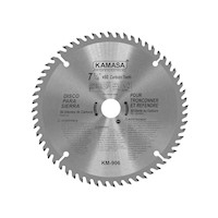 Disco Sierra 7 1/4" (184mm) 60D para Madera Kamasa KM906