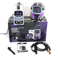 Soldadora Inverter 200A + Máscara Fotosensible NEO