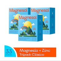 TRIPACK: MAGNESOL CLÁSICO x 33 sobres