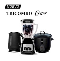 Licuadora BLSTKAG-BPB 2v + Olla Arrocera CKSTRC1700B + Hervidor BVSTKT3101