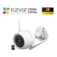 Cámara Seguridad Wifi H3C 3MP Ezviz IP67 Noche Color + Micro SD 128GB