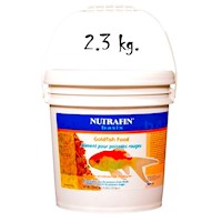 Nutrafin Basix Alimento Peces Goldfish Escamas Balde 2.3 Kg.