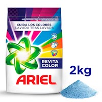 Detergente en Polvo Ariel Revitacolor Powered 2kg