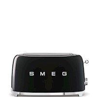 Tostadora de 04 rebanadas 50s style color negro