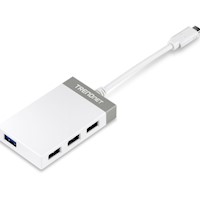 Trendnet Adaptador Mini Hub USB C de 4 Puertos USB 3.0 - TUC-H4E