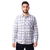 Camisa Clasico Cuadros Hombre Larsen C-Ml