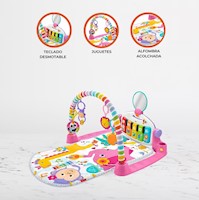 Gimnasio para Bebés 4 EN 1 Doux Bebe Tunes de Lujo Green