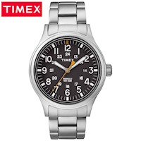 Reloj Timex Allied TW2R46600 Para Hombre Fecha Luz Indiglo Dial Negro