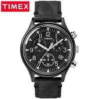 Reloj Timex MK1 TW2R68700 Para Hombre Fecha Cronómetro Negro