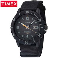 Reloj Timex Expedition Gallatin Solar TW2U30300 Para Hombre Fecha Nailon Negro