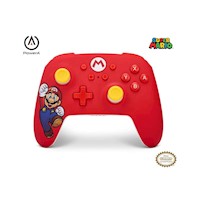 Mando Pro Controller Super Mario Rojo Power A Nintendo Switch