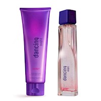 Perfume para Mujer Dancing Night + Locion Hidratante Cyzone