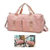 Bolso de viaje de gran capacidad con compartimento para zapatos
