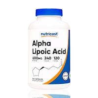 Acido Alfa Lipoico Nutricost 600Mg 240 Capsulas