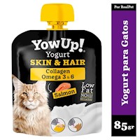 Yogurt para Gatos YowUp Skin Hair Salmón 85gr