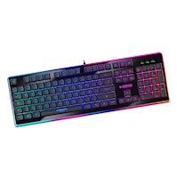 Teclado Gamer RGB FISHER K801R MICRONICS