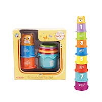 Juguete Didáctico para Bebé Apilable y Encaje