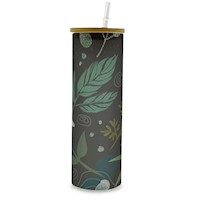 Vaso Tomatodo Tumbler Mug Vidrio 600ml - Vida en la oscuridad