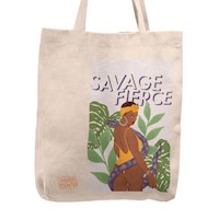 Bolso Tela Tote Bag Cartera Playa - Savage