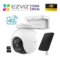 Cámara IP EB8 4G 2K Ezviz con Gps con Panel solar + Sd 512Gb