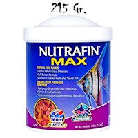 Nutrafin Max Alimento Premiun Peces Tropicales Escama 215 Gr