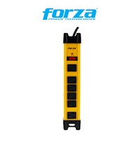 Forza Supresor De Picos FSP-806 Metalico 2200w 1200j 15a 6 tomas