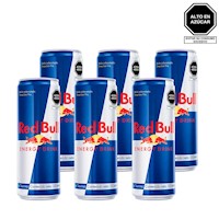 Packx6 Lata Red Bull Energy Drink 355 Ml