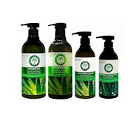 PACK 4 ALOE VERA SHAMPOO & ACON 550ML & CREMA ALOE & FIJADOR BAMBÃš -