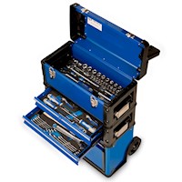 Caja p/ Herramientas Apilables c/Ruedas + Accesorios Irimo 9021FTW520FF1