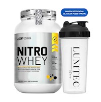 Proteína Universe Nutrition Nitro Whey 1.2kg Cookies + Shaker