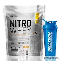 Proteína Universe Nutrition Nitro Whey 5kg Vainilla + Shaker
