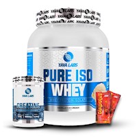 Proteína Yava Labs Iso Whey 1Kg Vainilla+Creatina Yava Labs 300Gr+2 Diabolus