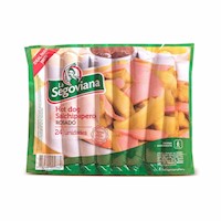 La Segoviana Hot Dog 920gr rosado 24u