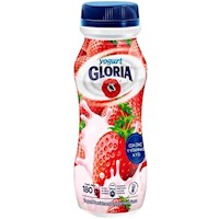 Yogurth Gloria 180gr parcialmente descremado fresa