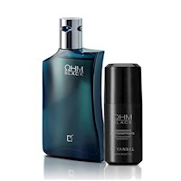 Ohm Black Perfume de Hombre con Desodorante