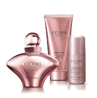 Ccori Rosé Perfume de Mujer con Deo y Body Lotion