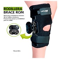 Rodillera Graduable Articulada para Lesiones de Rodilla y Meniscos