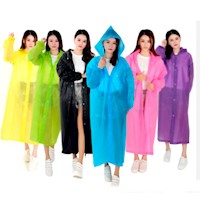 Pack 3 Ponchos Impermeable Protector de Lluvia AS