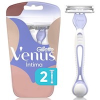 Maquina De Afeitar Gillette Venus Íntima Desechable 2 un