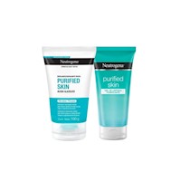 Neutrogena Purified Skin Gel Limpiador + Exfoliante