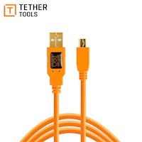 CABLE TETHER TOOLS USB 2.0 TO MINI B 5 PIN (CU5451)