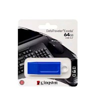 MEMORIA USB 3.2 KINGSTON EXODIA DE 64 GB AZUL