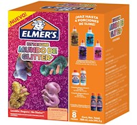 Kit de Slime Mundo Glitter Elmer's 8 Piezas