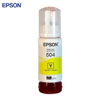 Botella Tinta Epson 504 Yellow T504420 Presentacion Original