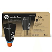 Recarga de Tóner HP 154X Negro Gran capacidad Original W1540X para LaserJet Tank