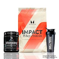 Impact Whey Protein 1Kg Vainilla+Venom 40 Sv - Fruit Punch