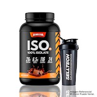 Proteína Iso 100% Whey Demolitor 1.76lb Chocolate + Shaker